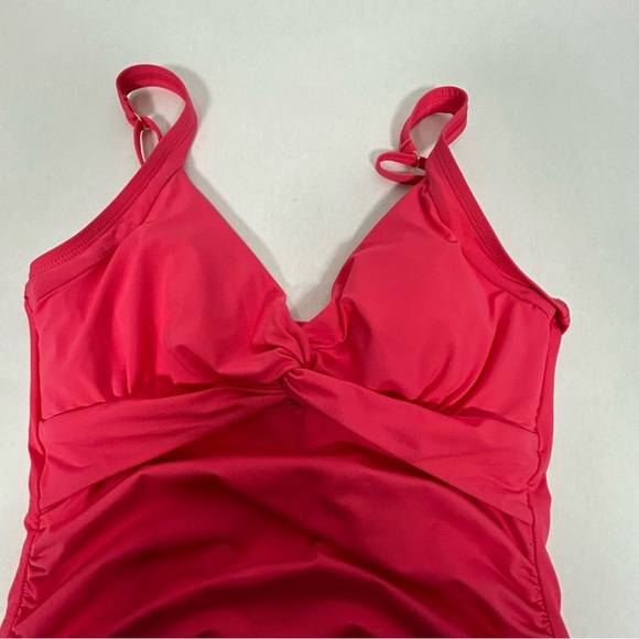 Tommy Bahama Pink Swimwear Tankini Top - Picture 9 of 13